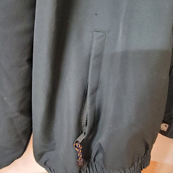 Carhartt Mens 4XL Regular Fit Green Nylon Jacket With Fleece Lining - Picture 6 of 9